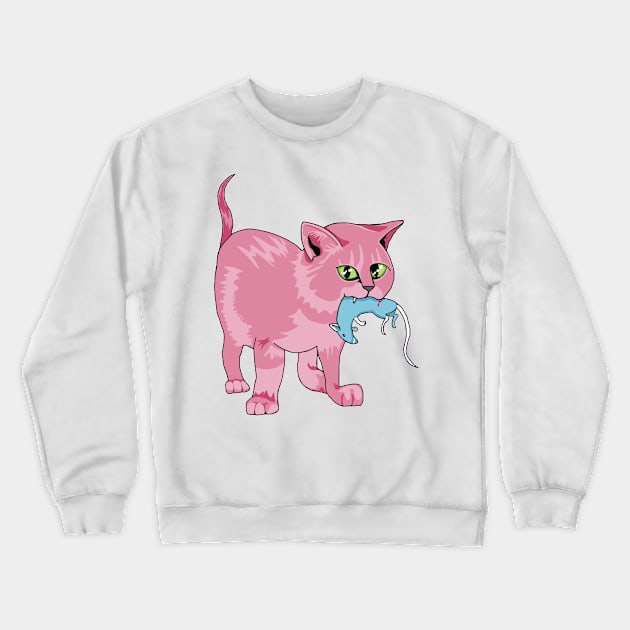 Viciously Cute Crewneck Sweatshirt by macpeters